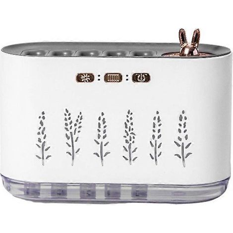 Humidificateur d'air 700 ml, diffuseur d'huiles essentielles USB, brumisateur d'aromathérapie, humidificateur pour voiture, maison et chambre avec minuterie (1/5)