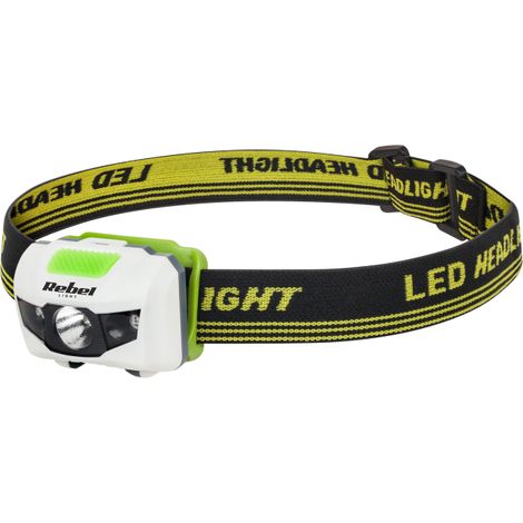 Lampe frontale LED 3W 3xAAA 3xLED Rebel (1/3)