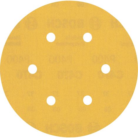 2608900821 - Fogli abrasivi C470 , confezione da 5pz , 150mm , P400 , EXPERT for WOOD+PAINT (1/5)