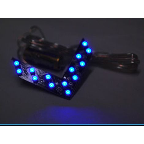 Frecce LED Arrow Led con 14 SMD BLUE (1/3)