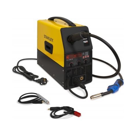 Inverter-Schweißgerät VIP 200A Multi-Prozess 4 in 1 - STANLEY - MMA, MIG GAS, MIG KEIN GAS, TIG - 10A bis 200A