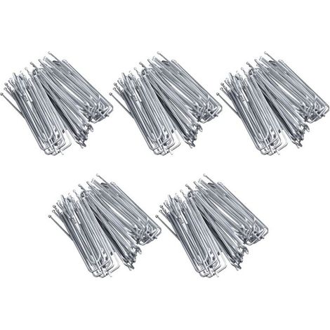 Ganchos para cortinas con 4 puntas y pliegues, 100 unidades.