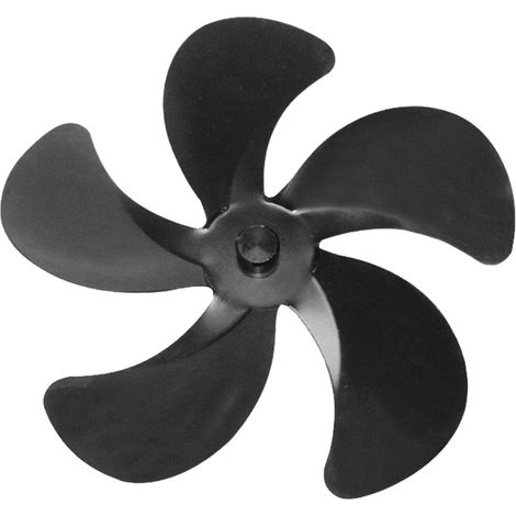 Ventilateur De Poêle, Poêle À 5 Pales Ventilateur De Poêle Électrique Ventilateur Ventilateur Poêle Poêle À Bois, Ventilateur Cheminée Alimenté Par Chaleur Pour Bois/brûleur
