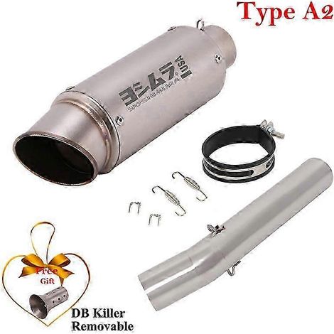 Tubo De Escape Para Motocicleta, Silenciador Db Killer Para Honda Cb1300 2003-2015, Yamaha Fzs 600 Fazer 1998 - 2003( Type A2)