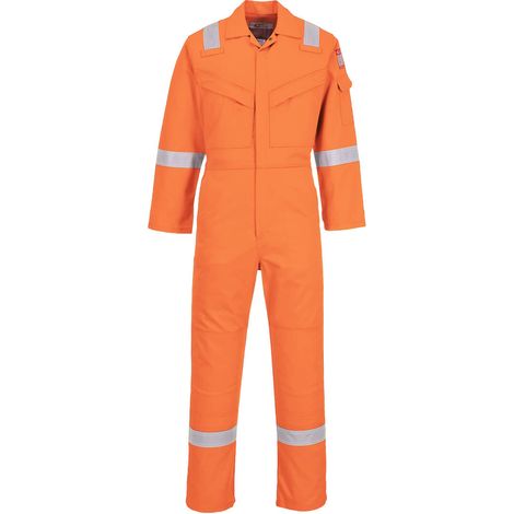 Tuta antistatica super leggera 210g Arancione S - FR(38-40) - UK(30-32)