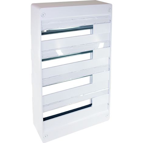 Coffret RxPro - 72 modules - 4 rangées de 18 modules - Eur'Ohm