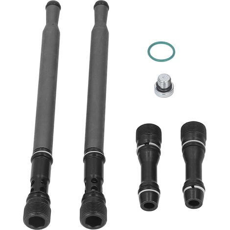 Kit de 6 bouchons factices pour rampe d'injection d'huile 6E7Z 9A332 A - Kit de réparation de remplacement pour FORD E350 E450 F250 F350 F450 F550 (1/5)