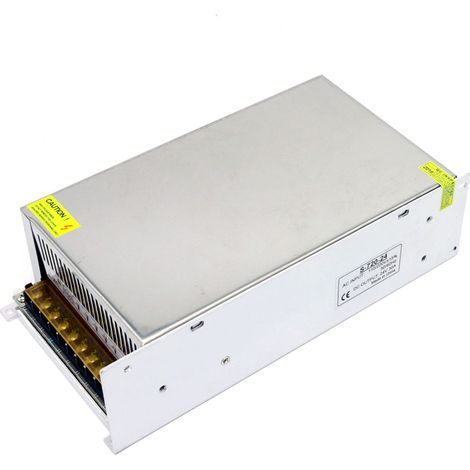 Transformateur de tension AC 170-250V vers DC 24V 30A 720W, alimentation à découpage régulée, adaptateur/convertisseur pour rubans LED, appareils photo, ordinateurs, projets radio (1/2)