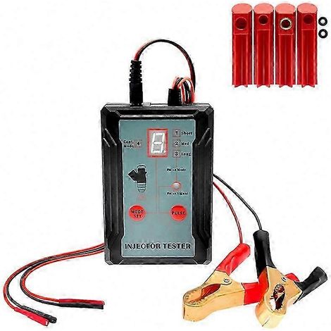 Testeur d'injecteurs doubles avec entraînement par 8 impulsions pour le test simultané des injecteurs et outil de nettoyage DIY (1/5)