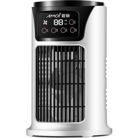 Ventilateur USB portable avec humidificateur - 6 vitesses - Brume fraîche 300 ml - Faible consommation (18 W) - Fonctionnement silencieux (1/5)