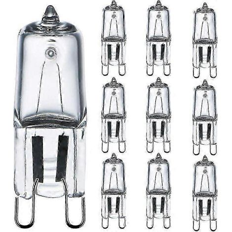 10 G9 42W 2800K warmweiß 620lm 230V Halogenlampen, dimmbare G9-Kapsellampen (1/5)