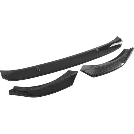 K·SEEK DESIGN 3-teiliger Frontstoßstangenspoiler, passend für MK8 Standard ab 2021, Carbonfaser-Optik, aerodynamischer Deflektorsatz (1/5)