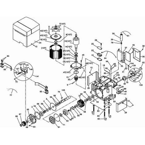 BFT – 2609194 – SP ELETTRICO 230V ICARO pour pièces détachées et maintenance des automatismes BFT