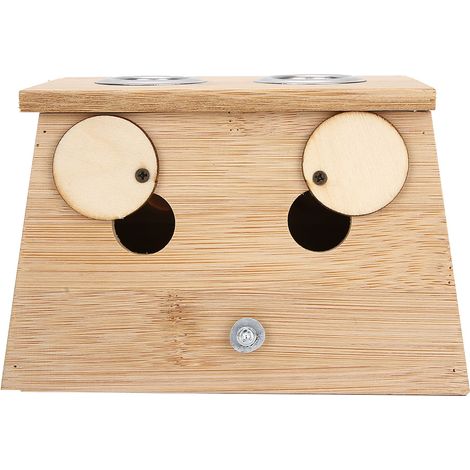 Nouvelle boîte de moxibustion douce en bambou, porte-rouleau de bâtonnets de moxa, boîte thérapeutique (2 trous) (1/5)