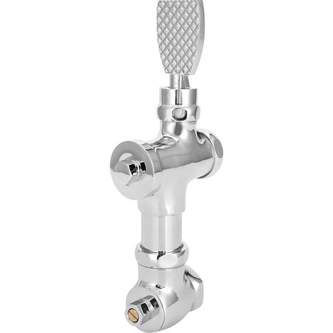 Valve de chasse d'eau à pédale, pédale compacte A2 avec mécanisme télescopique (1/5)
