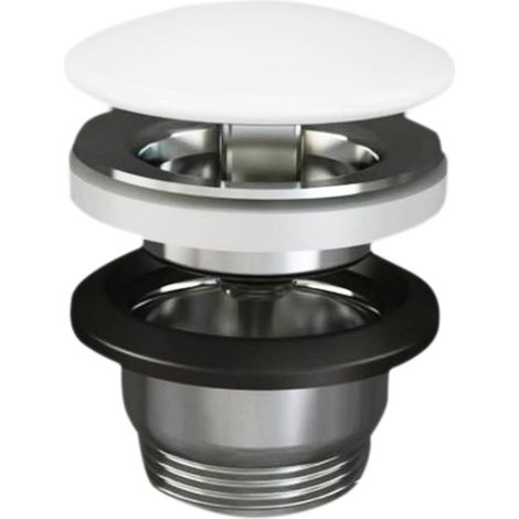 PILETTA LAVABO FEELING SENZA TROPPO PIENO- Tappo Bianco Opaco- RAK- pezzi 1