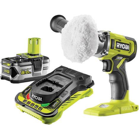 Ryobi ONE+ Detail Polisher/Sander Kit (1x 5.0Ah) 18V RDP18-150 (1/5)