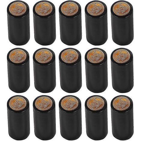 50 manchons rétractables pour bouchons de bouteille de champagne, manchons rétractables pour bouteilles de vin, capsules rétractables en PVC.-AquaForge