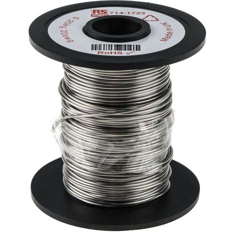 Fil résistif RS PRO, +1150°C Max, longueur 36m ( Prix pour 1 )