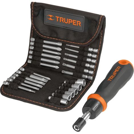 24 Pzas Truper 18219 Jeu de désarmement à cliquet (1/5)