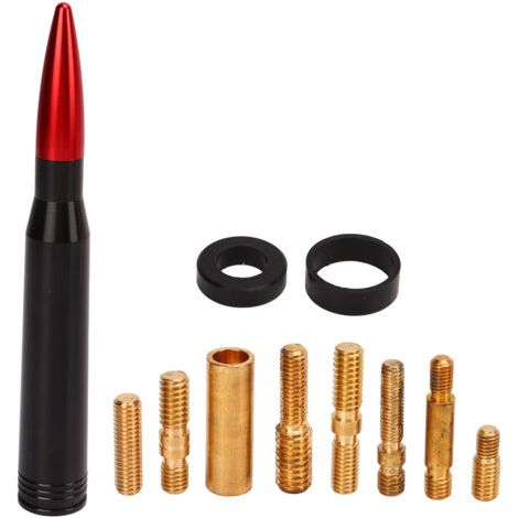 Mât d'antenne de calibre 50, billette d'aluminium 6061, remplacement de camion pour FORD RAPTOR rouge. (1/5)