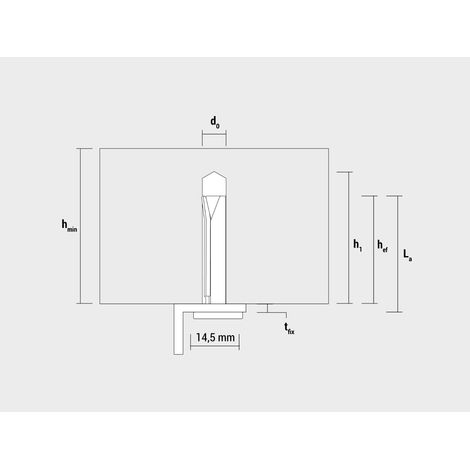 Anchor del soffitto DA 6-30/5