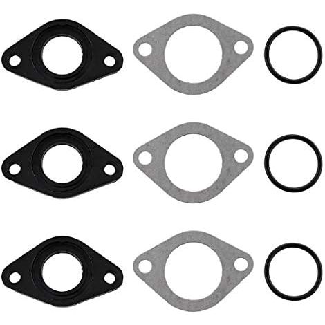 VURAHOME - Carburateur 20mm Joints dadmission avec joint torique universel pour 50cc 70cc 90cc 110cc 125cc 150cc 200cc 250cc Dirt Pit Scooter Bike ATV Quad Go Kart (1/2)