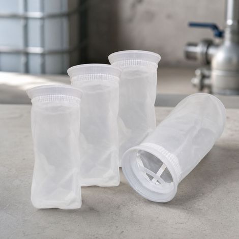 Pack of 4 IBC filters Ø104x198mm Reinforced Nylon for outdoor rainwater harvesting (1/5)