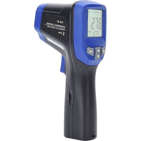 IR-827 Mini Tragbares Handthermometer mit digitaler Infrarot-Temperaturanzeige (12:1) für den Außenbereich (1/5)