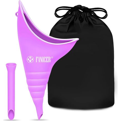 Female Urinal, Standing Pissing for Women, Portable Urinal for Women, Reusable, Funnel for Outdoor, Camping, Hiking, Festival, Travel (1/5)