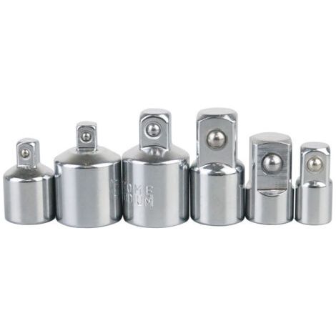 REDUCTEUR / AUGMENTATEUR / ADAPTATEUR CARRE 1/4-3/8-1/2 JEU DE 6