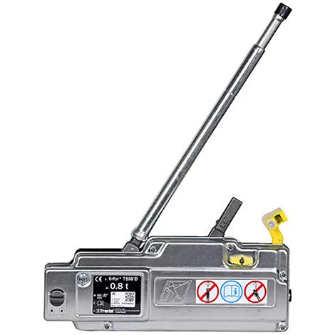 Tirfor - Argano a fune passante Capacità 800 kg + fune 20 m - T-508D