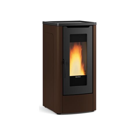 Stufa pellet ventilatailata 10KW Dahiana 5.0 bronzo