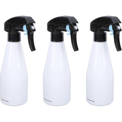 Lot de 3 flacons de laque à cheveux pour salon de coiffure, brumisateur fin, vaporisateur d'eau pour coiffeur et styliste, pour le coiffage des cheveux. (1/4)