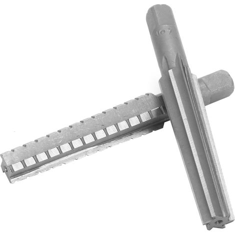 Jeu de 2 alésoirs coniques HSS MT2 à filetage fin/grossier, queue droite, 1,5 x 12,5 cm (1/5)