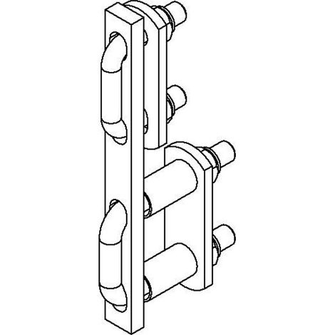 Hailo H-50 Verstärkung auf der Sprosse aus Stahl