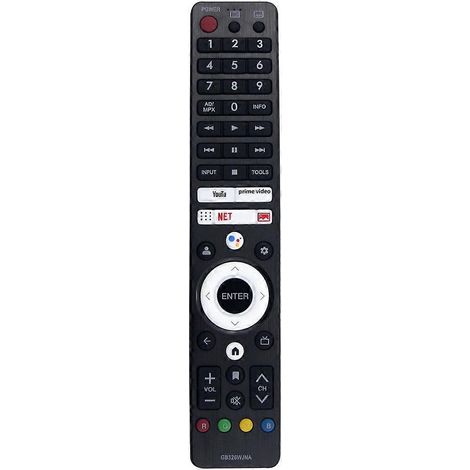 Ersatz-Sprachfernbedienung GB326WJNA für Sharp 2T-C32BE1T, 2T-C42BG1X, 2T-C50BG1I, 4T-C60BK1T, 4T-C70BJ3T und 4T-C75FV1U Fernseher (1/5)