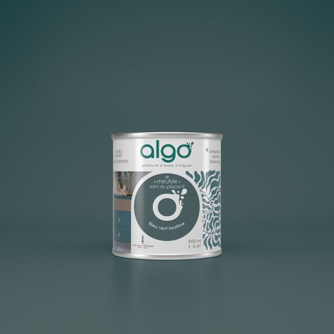 Peinture pour Meuble - Bleu Vert Molène - 2L / Mat