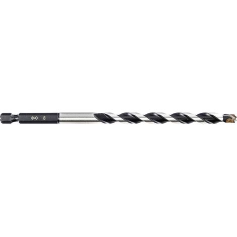 C.K T3114 0815 Acciaio Punta multiuso 8 mm Lunghezza totale 150 mm Alberino esagonale 1 pz. (1/4)
