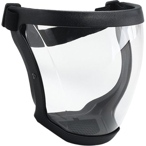 Masque de protection intégral du visage anti buée avec sangle réglable Équipement de protection de sécurité pour frapper l' sur le lieu de travail (1/5)
