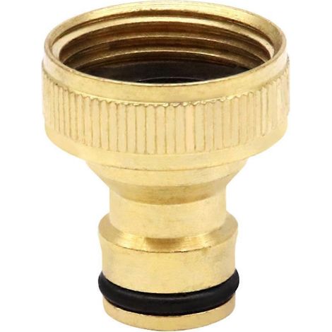 3/4" Messing-Schnellverbinder, 4 Stück, Schlauchadapter, Messing-Wasserhahn-Schnellverbinder