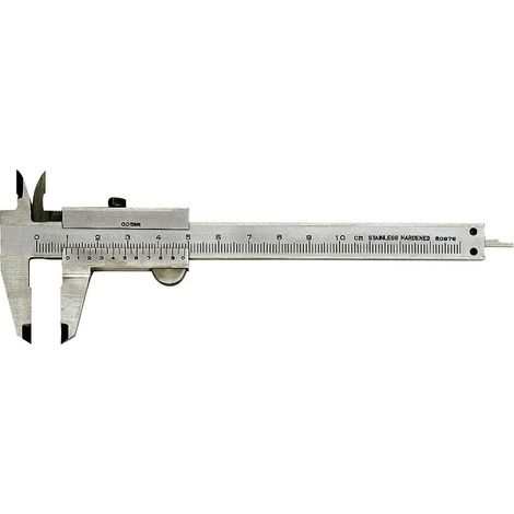 FORTIS Klein-Taschenmessschieber 100mm 1/50 (1/5)