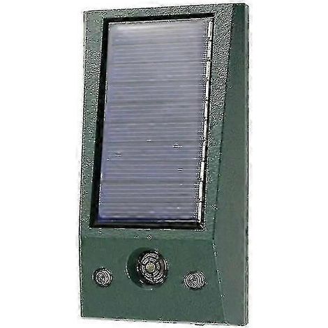 Nouveau répulsif à oiseaux électronique ultrasonique à énergie solaire, étanche, anti-pigeons (1/5)