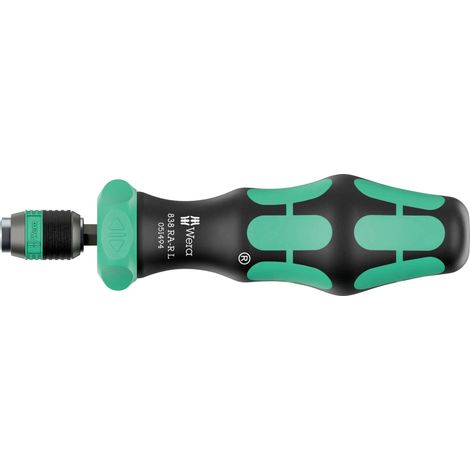 Wera 838  RA-R L  porte-embouts manuel  à cliquet,  1/4" -  05051494001 (1/5)