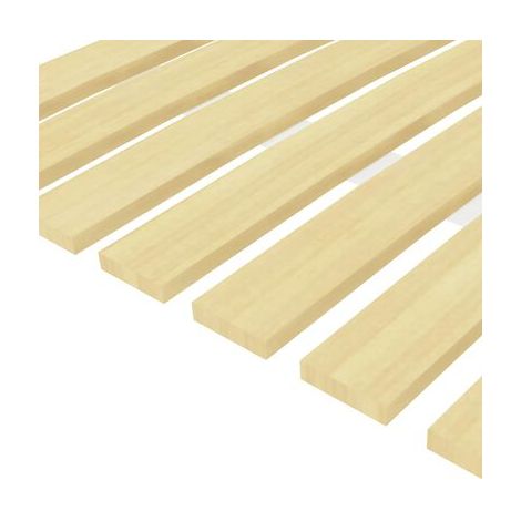 Lattes de rechange pour sommier (paquet de 17, 70 × 200 cm), pour chambre, confort quotidien, assemblage rapide