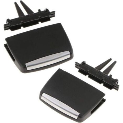 2X Languettes De Ventilation Arrière pour BMW X5 / X6, Clip De Languette De Sortie De Ventilation Amélioré (pour BMW X5 E70 2006-2012, pour BMW X6 E71 (1/2)