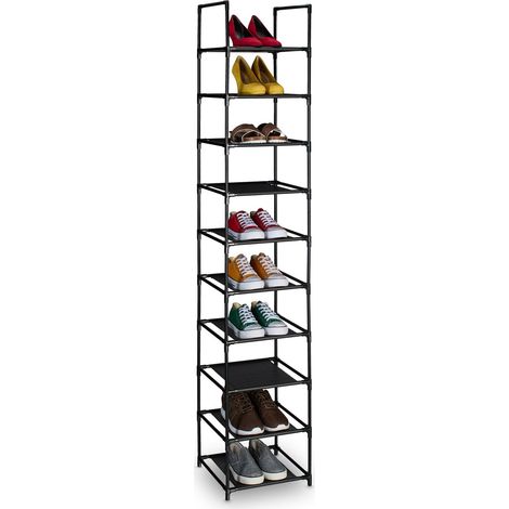 Estante estrecho para zapatos
