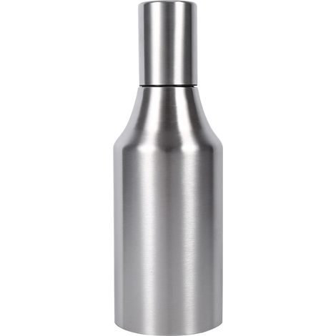 Bouteille d'huile en acier inoxydable pratique 1000ml, distributeur de vinaigre pour cuisine, verseur anti-goutte. (1/5)