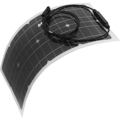 Panneau solaire flexible 100W 100 Watt pour camping-car bateau extérieur alimentation portable