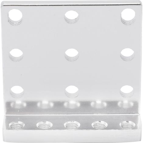 Support de montage en aluminium L 40x40x12mm avec filetage M4x0.7mm pour siège fixe (1/5)